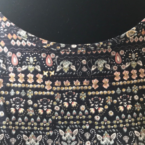 Le Lis boho print top - Picture 3 of 5